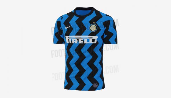 Jersey Inter Milan musim 2020/2021 (Foto: Footyheadlines)