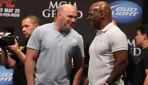 Dana White dan Mike Tyson (Foto: Fightsports)