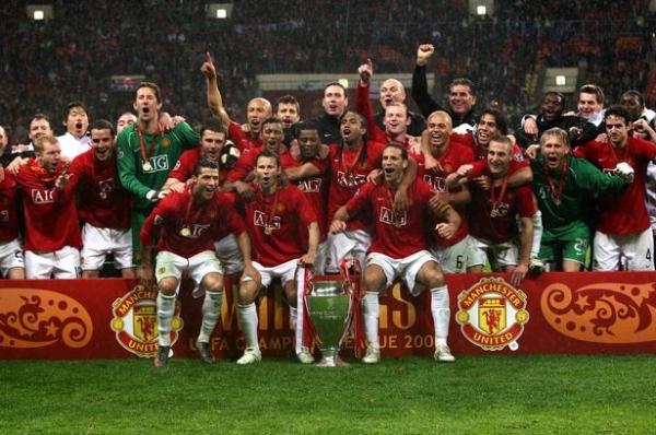Manchester United juara Liga Champions Eropa 2008 setelah mengalahkan Chelsea lewat adu penalti (foto: MEN)