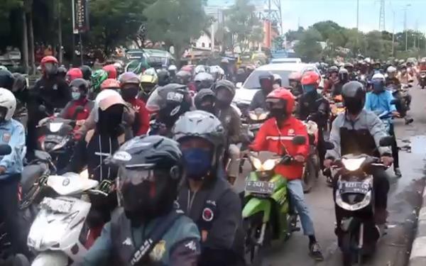 636.636 Motor dan 1,2 Juta Orang Keluar Masuk Jabodetabek selama Arus Mudik Lebaran