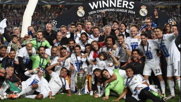 Real Madrid juara Liga Champions 2013/2014 setelah mengalahkan Atletico Madrid di final. (Foto: UEFA)
