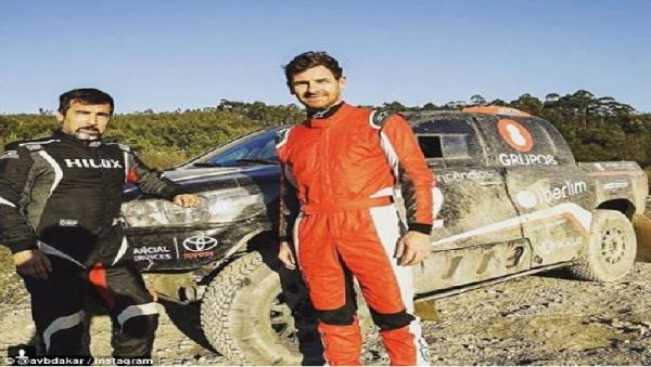 Andre Villas-Boas sempat menjajal Rally Paris Dakar pada 2018 (foto: Instagram)