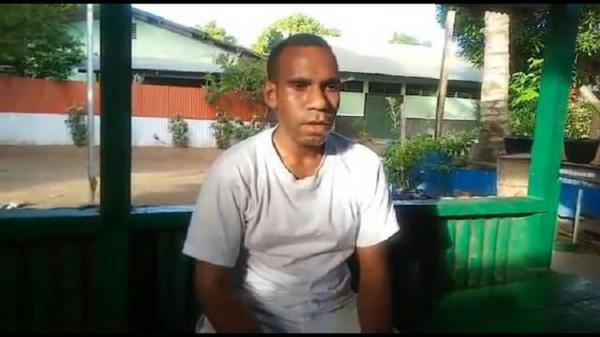 Dwi Cahyono2 Dwi Cahyono, pemuda dari Suku Auyu, Kabupaten Mappi, Papua, yang lulus menjadi Prajurit Tamtama PK TNI AD Gelombang I Tahun 2020 binaan Koramil 1707-07/Keppi Kodim 1707/Merauke. (Foto: iNews.id/Puspen TNI)