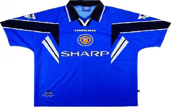 Kostum tandang Manchester United musim 1996/97