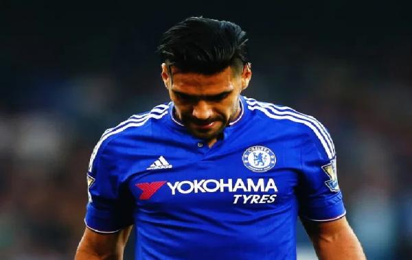 Radamel Falcao gagal mengukir banyak gol saat bersama Chelsea