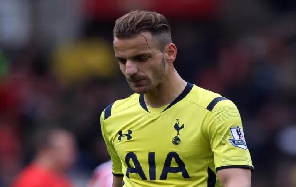 Roberto Soldado gagal tampil oke saat membela Tottenham Hotspur