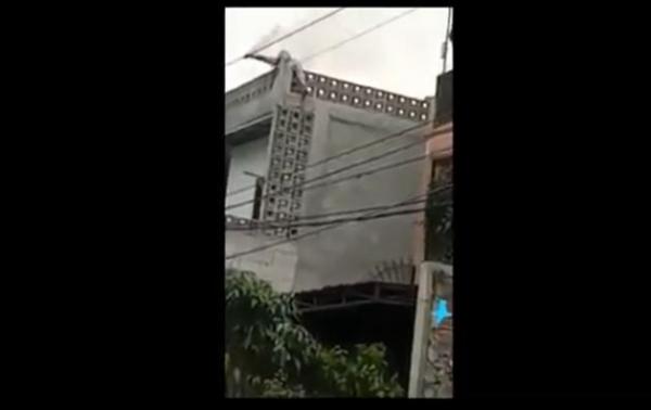 Lokasi kejadian pelajar tersengat aliran listrik di Kabupaten Bekasi. Selasa (16/6/2020) (Foto iNews/Didit).