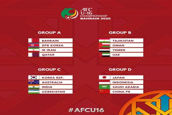 Drawing Piala Asia U-16 2020 (Foto: AFC)