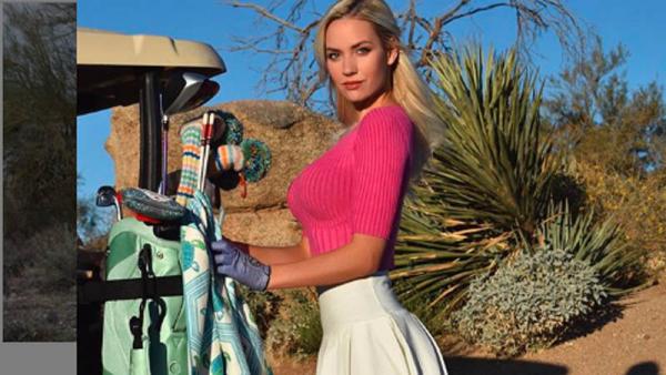 Bak Gitar Spanyol Bodi Aduhai Pegolf Paige Spiranac Bikin Pria Salah Tingkah Saat Kencan