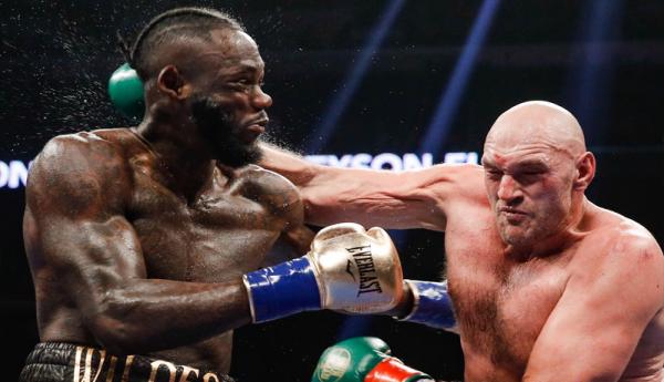 Deontay Wilder vs Tyson Fury (Foto: MMA Fighting)
