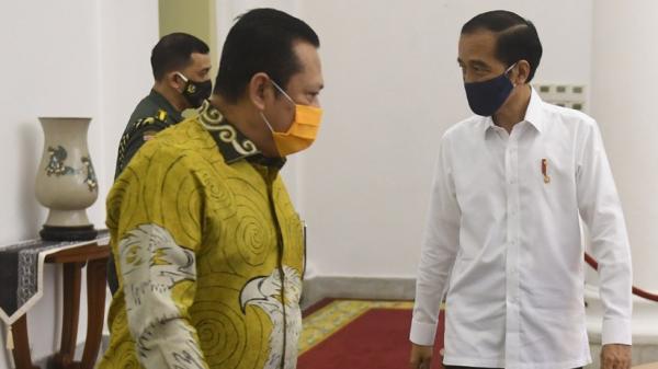 Bahas RUU HIP, Presiden Jokowi Bertemu Pimpinan MPR di Istana Bogor