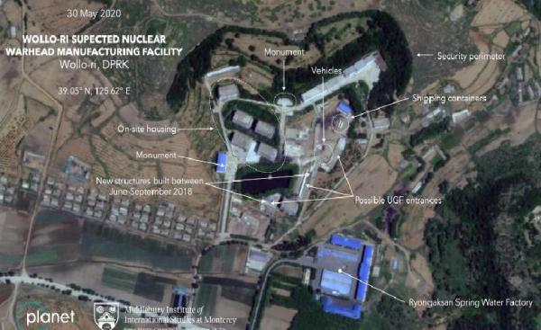 Fasilitas nuklir korut 2 Fasilitas yang diduga lokasi pembuatan senjata nuklir Korea Utara (foto: Middleburry Institute)