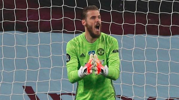 Kiper Manchester United David de Gea. (Foto: Mirror)