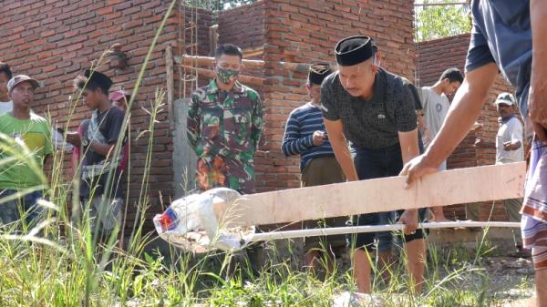 Warga Pinrang temukan gas alam saat menggali sumur (Ichsan Anshari/iNews)