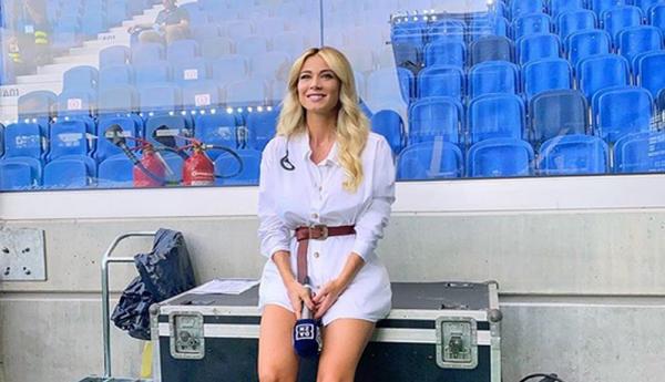 Diletta Leotta Presenter olahraga asal Italia, Diletta Leotta. (Foto: Instagram @dilettaleotta)