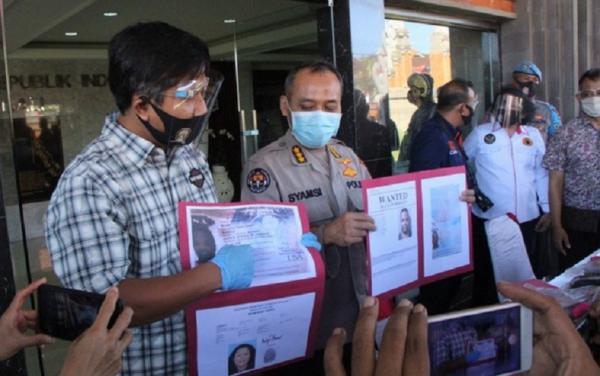 Polda Bali menangkap buronan interpol warga negara Amerika Serikat bernama Beam Marcus.