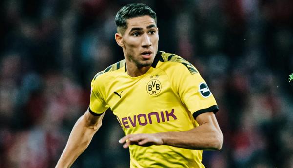 Achraf Hakimi Bek kanan Borussia Dortmund, Achraf Hakimi (Foto: Bundesliga)