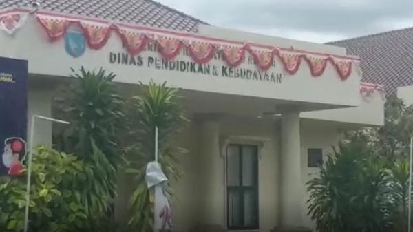 Disdikbud Ogan Ilir Gedung Dinas Pendidikan dan Kebudayaan Ogan Ilir, Sumsel (Fitriadi/iNews)
