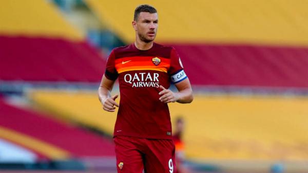 Edin Dzeko AS Roma Striker AS Roma Edin Dzeko. (Foto: Roma Press)