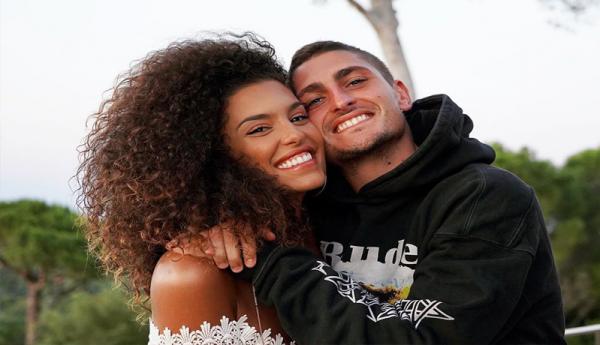 Jessica Aidi & Marco Verratti (Foto: Twitter)