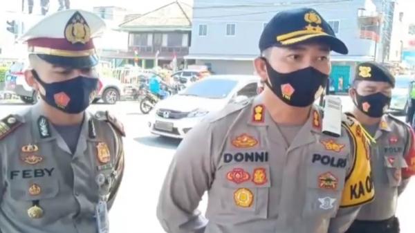 Kapolres Muara Enim AKBP Donny (Dede Suhendra/iNews)