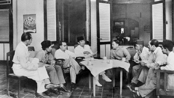 Peristiwa Rengasdengklok 16 Agustus 1945. (Foto: istimewa).