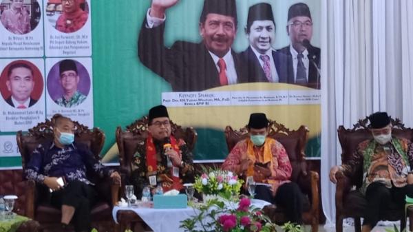 Para narasumber di seminar nasional moderasi agama BPIP di IAIN Curup. (Foto: BPIP).