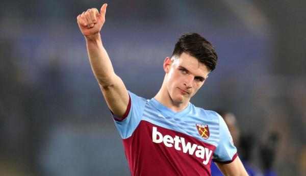 Gelandang West Ham United, Declan Rice (Foto: Football London)