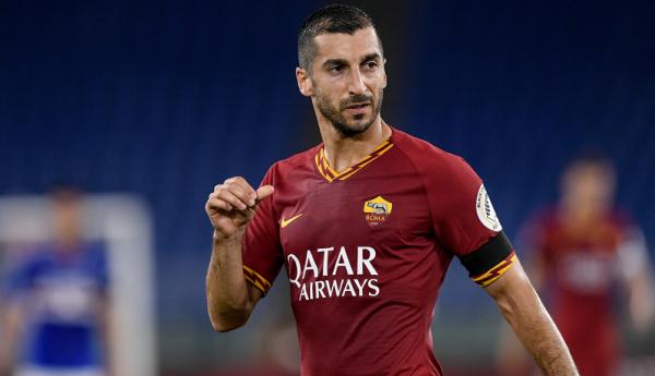 Henrikh Mkhitaryan Gelandang AS Roma, Henrikh Mkhitaryan (Foto: The Sun)