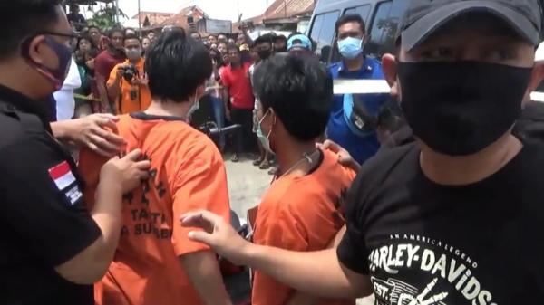 Rekonstruksi pembunuhan di Musala Palembang (Firdaus/iNews)