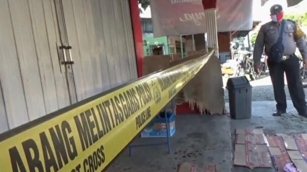 Penusukan-1 Lokasi penusukan Dadang (Budi Sunandar/iNews)