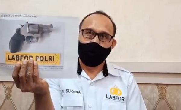 Pemeriksaan Labfor Polri kasus Tri Nugraha Polda Bali merilis hasil pemeriksaan Labfor Polri kasus kematian Tri Nugraha. (iNews.id/Aris Wiyanto)