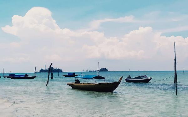 Pantai Nongsa Batam IG@ardiindhana (iNews.id/esa putra tanjung)