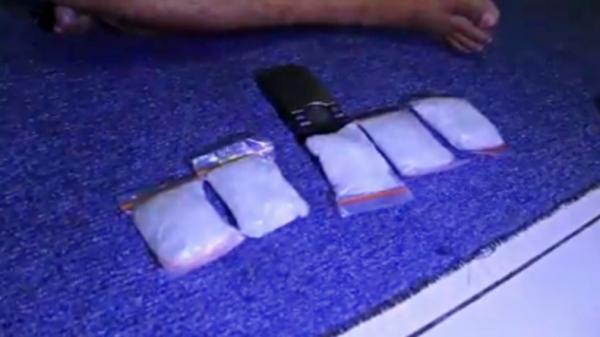 Sabu 250 gram yang diamankan dari Akbar (Leo Muhammad Nur/iNews)