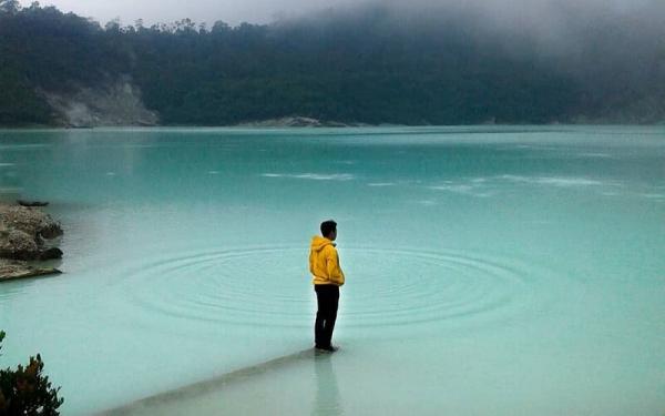 Daerah Penghasil Belerang di Indonesia, Talaga Bodas (Foto: Instagram IG@guntarajourney)