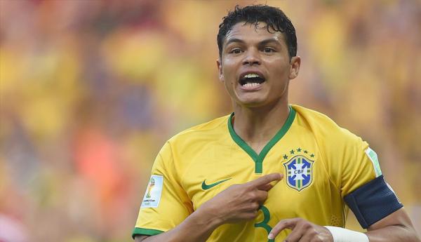 Bek Timnas Brasil, Thiago Silva (Foto: Daily Mail)