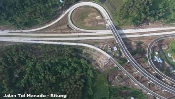 Tol Manado-Bitung1 Jalan Tol Manado-Bitung. (Foto: Kementerian PUPR)