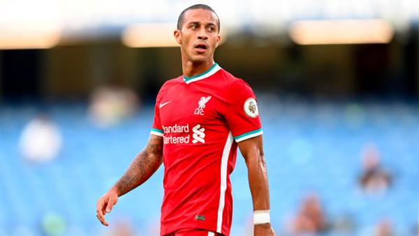 Thiago Alcantara Gelandang Liverpool Thiago Alcantara. (Foto: Sports Yahoo)