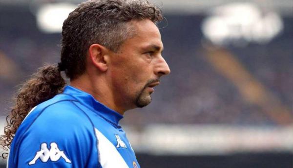 Gelandang legendaris Italia Roberto Baggio sebut satu striker paling unik yang pernah dia lihat sepanjang karier. (Foto: Getty Images)