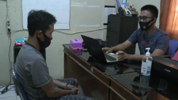 Pemadat dan penjual narkoba jenis sabu dari Muaradua, OKU Selatan (Teddy Hendrawan/iNews)