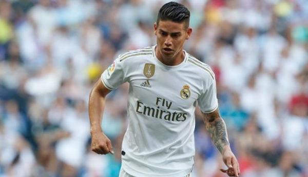 8 James Rodriguez Real Madrid