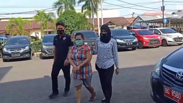 Ibu rumah tangga edarkan narkoba jenis ekstasi di Musi Banyuasin (Edi Lestari/iNews)