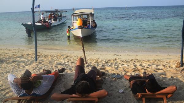 Karimunjawa akan dibuka kembali untuk aktivitas pariwisata mulai Jumat, 16 Oktober 2020. (Foto: Dok SINDOnews/Ahmad Antoni)