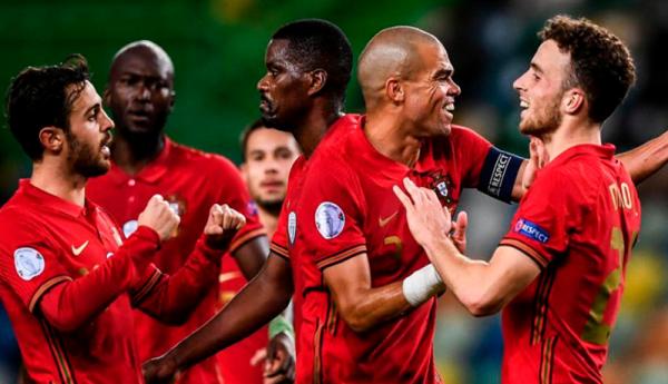 Portugal menang 3-0 atas Swedia di Estadio Jose Alvalade, Kamis (15/10/2020) dini hari WIB. (Foto: UEFA)