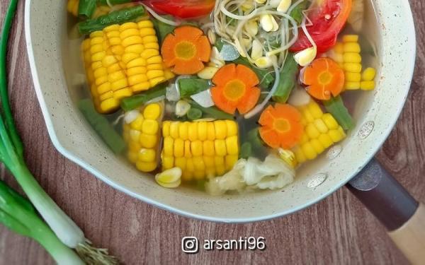Resep Sayur Asem Betawi Waluh (Foto: IG@arsanti96)
