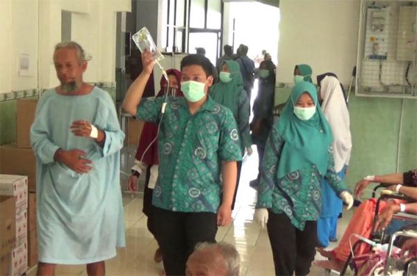 Rumah Sakit di Kulonprogo Nyaris Terbakar Sejumlah Pasien  