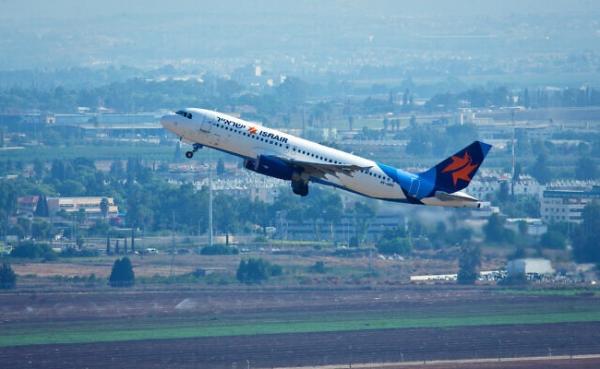 Pesawat komersial milik Israel, Israir. (foto: Times of Israel)