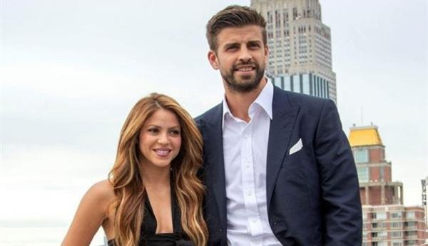 2 Gerard Pique Shakira