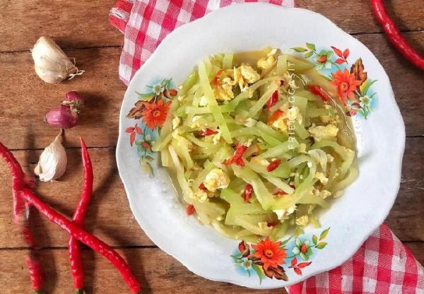 Tumis Labu Siam Sosis (Foto: Instagram IG@friel_sit)