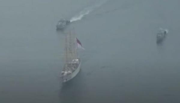 Video Guskamla Koarmada I Kerahkan 4 KRI ke Perairan Lhokseumawe Aceh